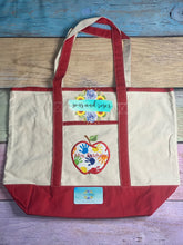 Load image into Gallery viewer, Customized Canvas tote