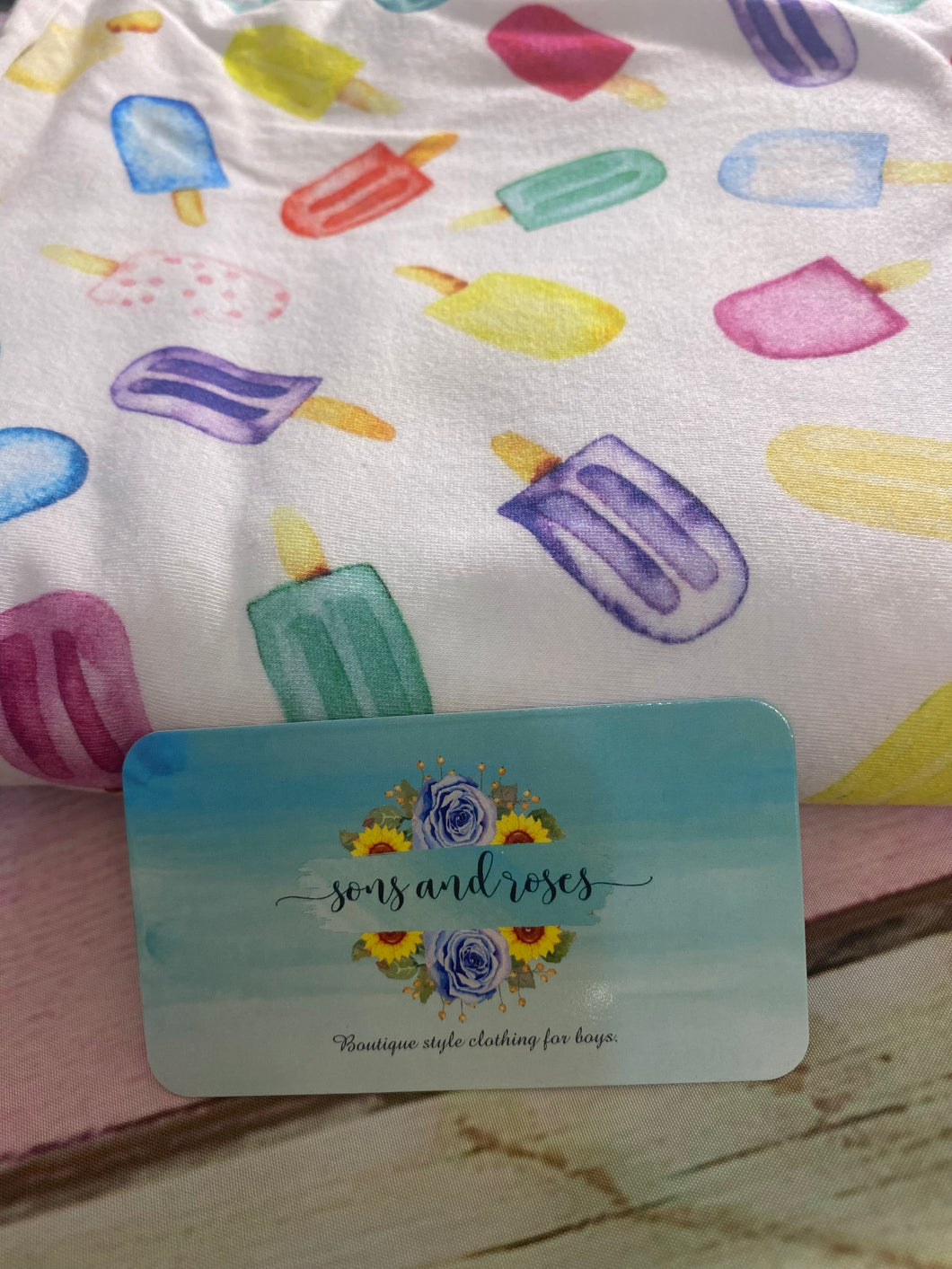 Watercolor popsicles